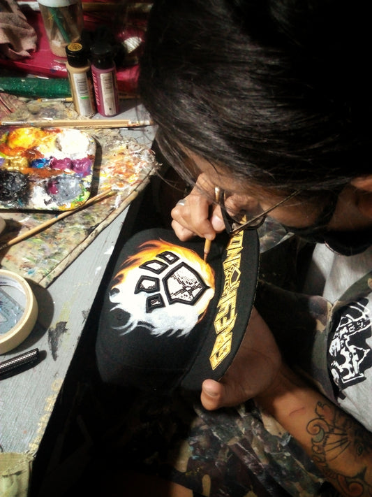 WIPHEADS EP. 04 - Hand-painted WIP caps by CJ Trinidad (Shoes Ginoo)