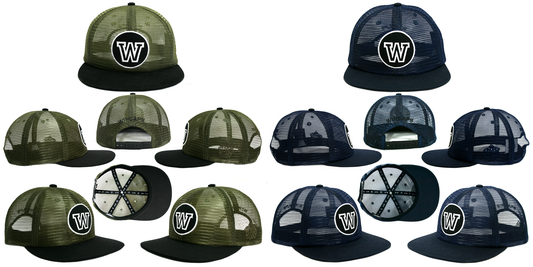 'W' Round-up Mesh caps