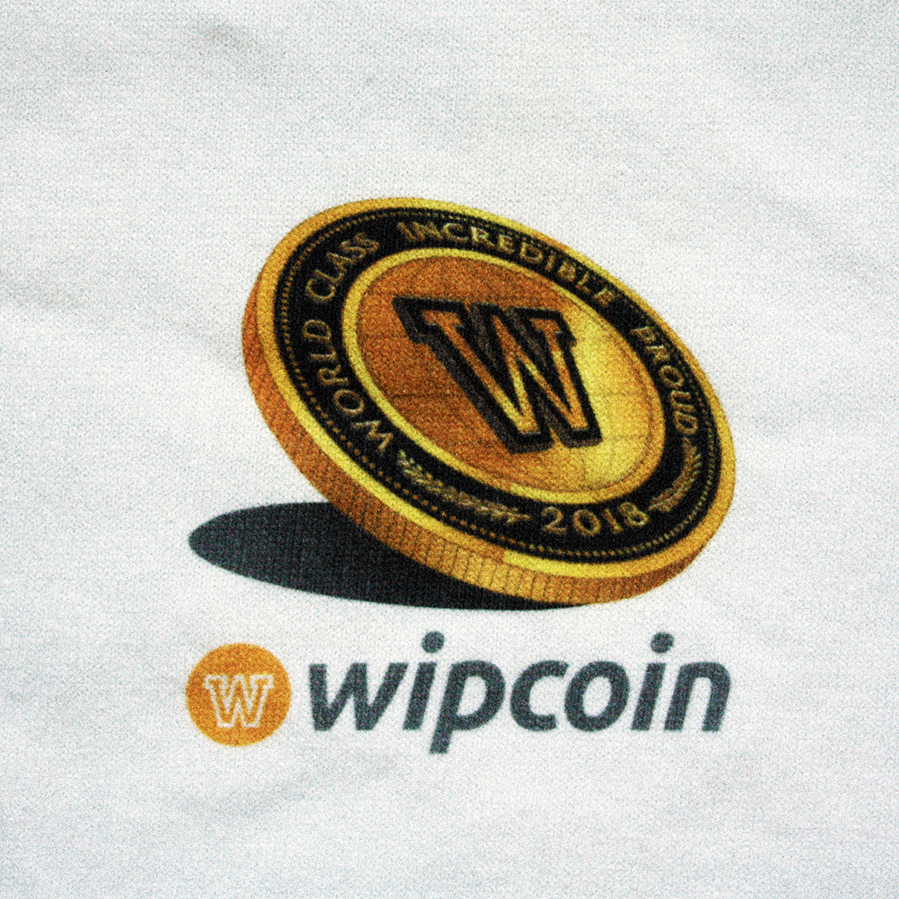 WIP Coin Tee (White)
