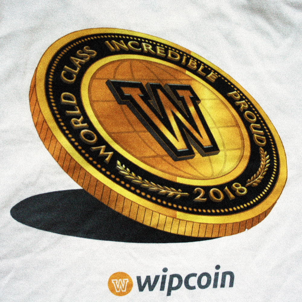 WIP Coin Tee (White)