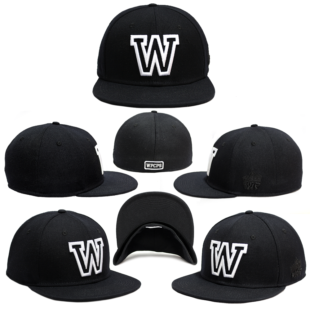 The 'W Black Fitted – WIP CAPS