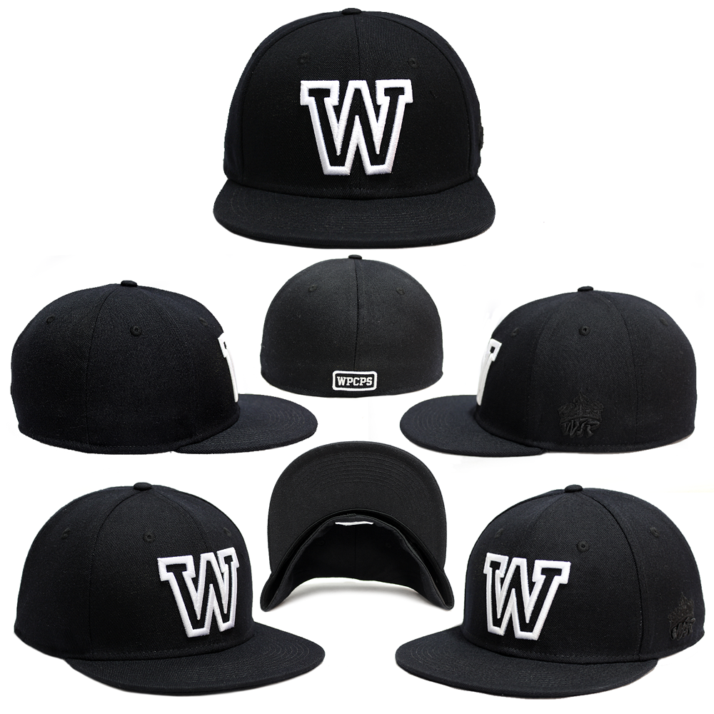 The 'W Black Fitted