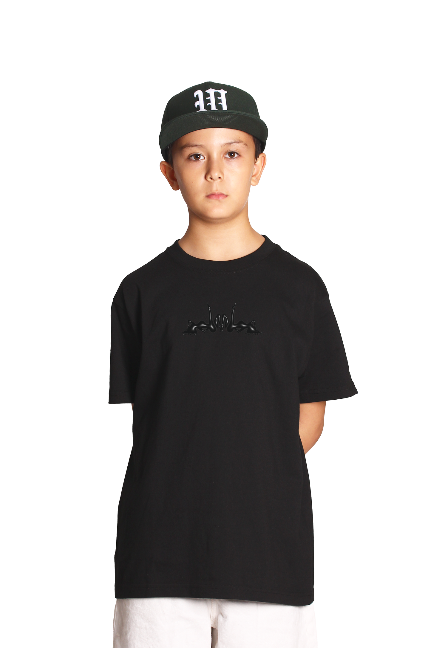 Daily Pleasure 'ATA' Latex Tee — Black