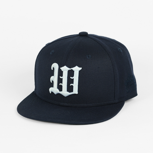 W Daily Pleasure Fitted — Navy Blue