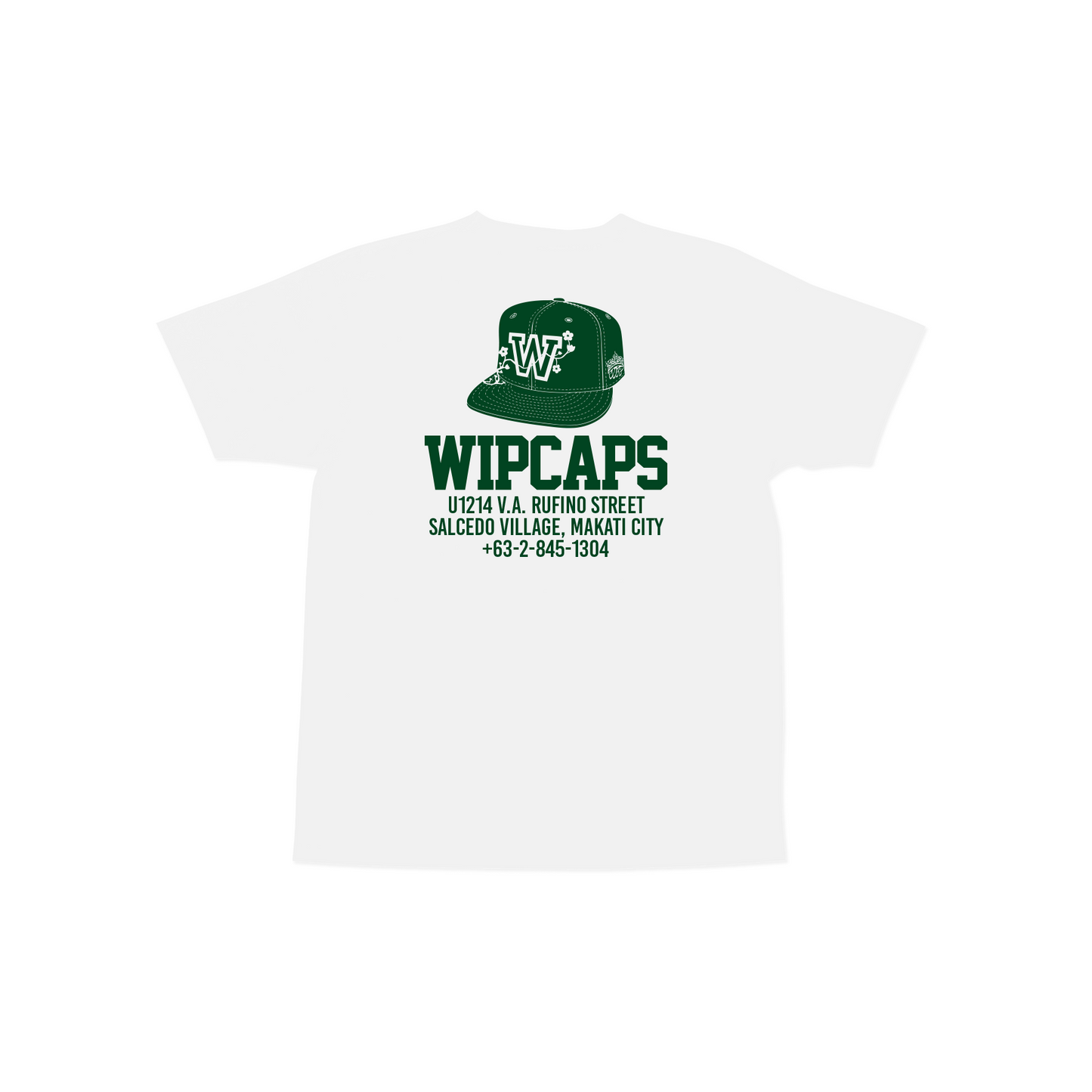 WIPCAPS Tee (White)