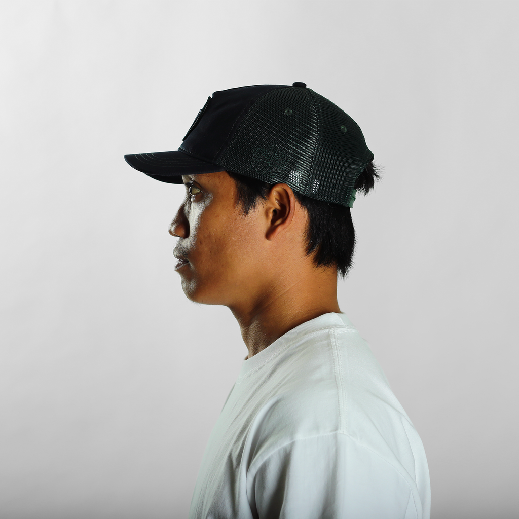 A-frame W Badger Mesh Cap