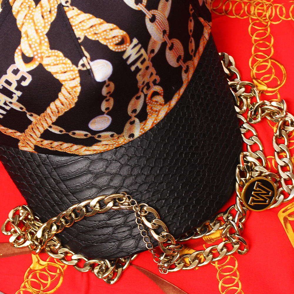 BLING LOGO FIVE PANEL CAP