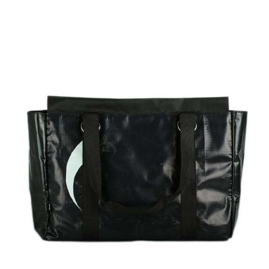 Upcycled Grocery Bag (Black)