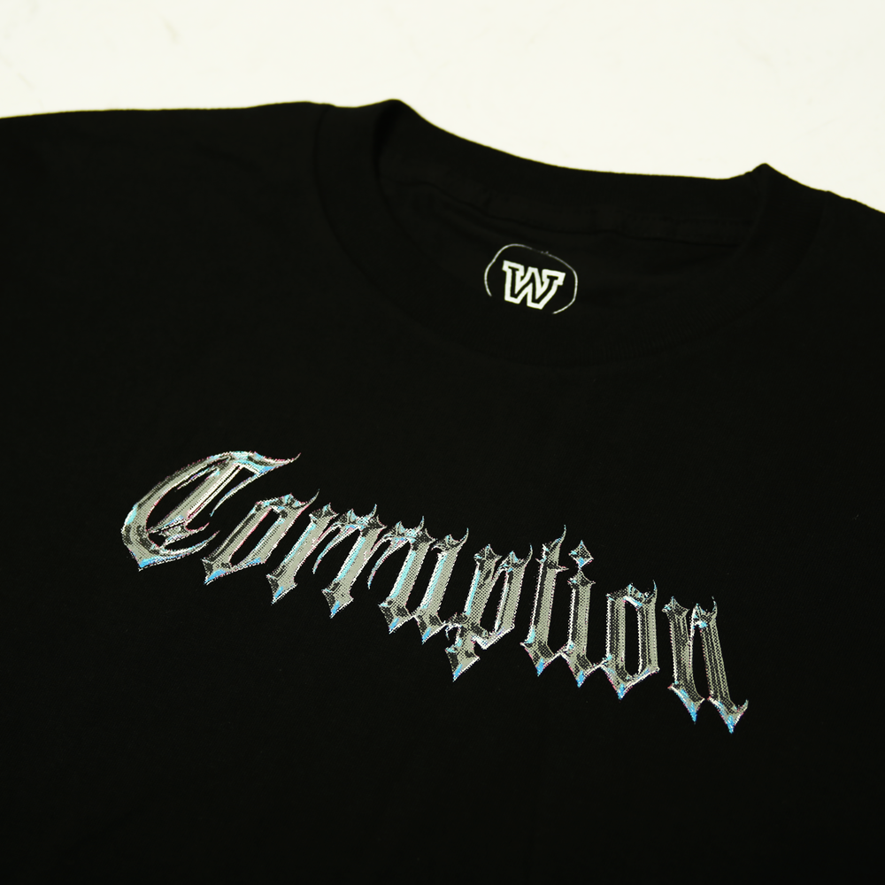 Corruption Tee (Black)