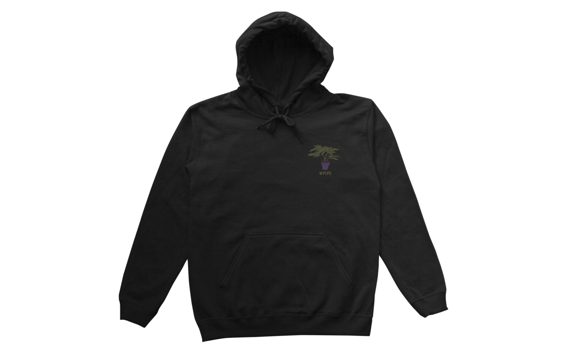 WPCPS Pot Hoodie in Black – Always 420 2026 Collection