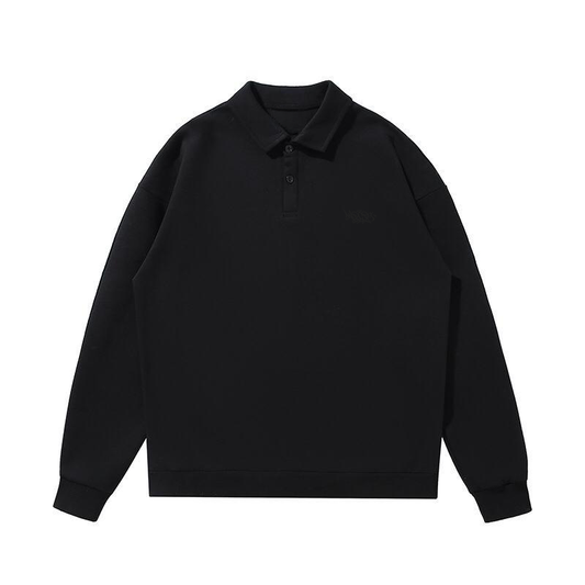 WPCPS Handstyle Embro LS Shirt — Black