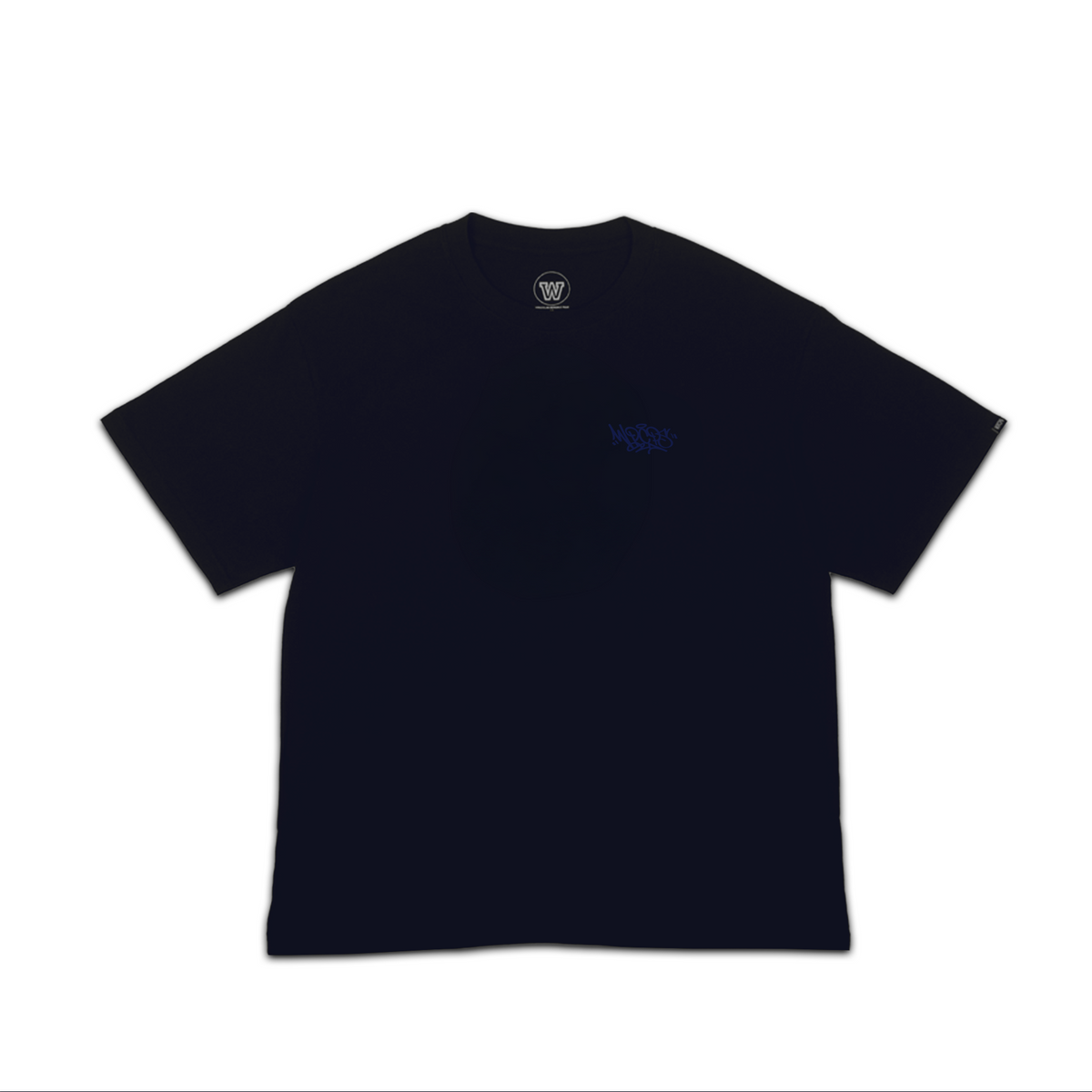 WPCPS Handstyle Embro Tee — Midnight Blue