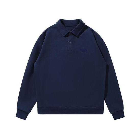 WPCPS Handstyle Embro LS Shirt — Navy
